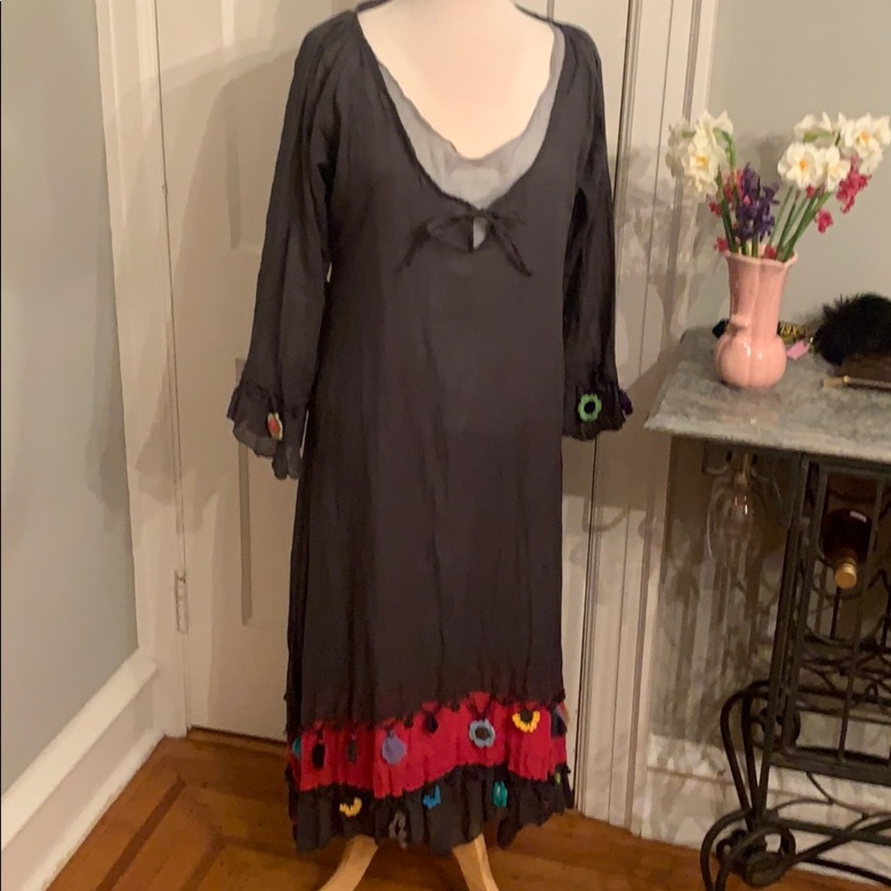 Turkish Dress Butik Yazma Maxi Dress NWT Size M